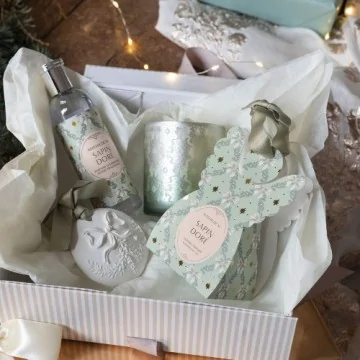 Cofre Ángel con Cerámicas Perfumadas Mathilde M Musc Irisé