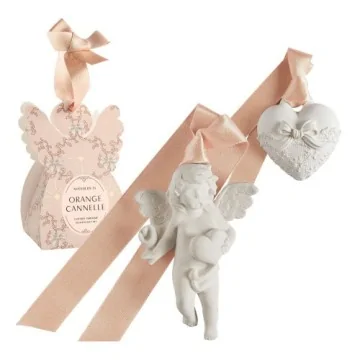 Cofre Ángel con Cerámicas Perfumadas Mathilde M Orange Cannelle