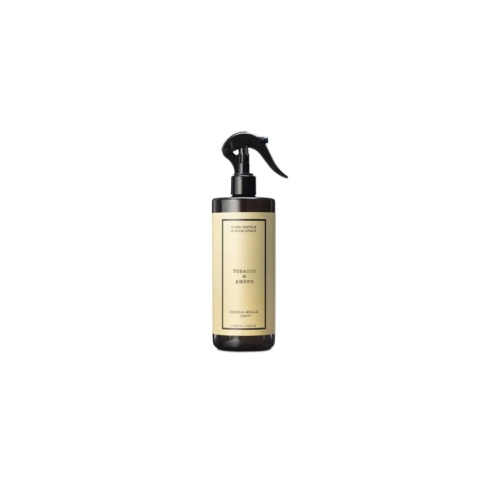 Perfume para textiles Cereria Mollá Tabacco & Amber 500ml